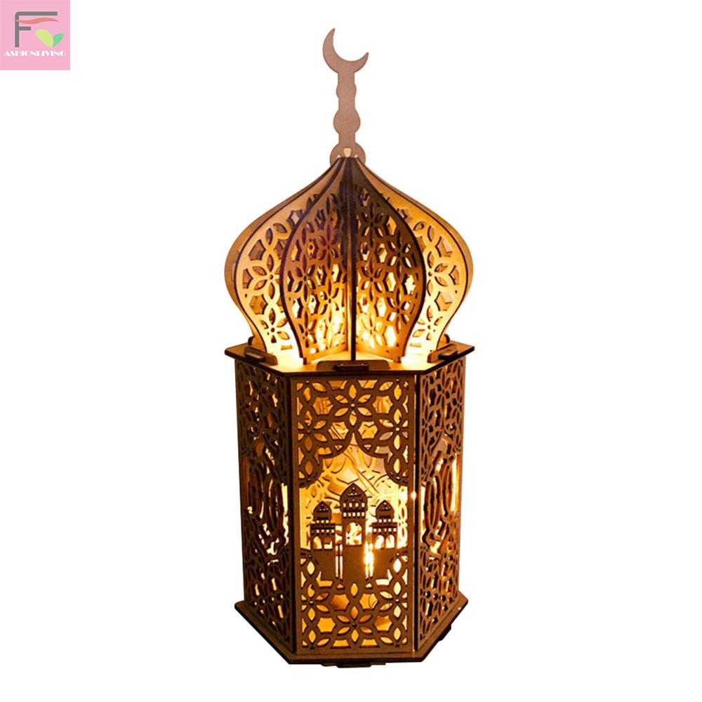 Dây Đèn Led Trang Trí Lễ Hội Eid Mubarak Phong Cách Hồi Giáo Cổ Điển