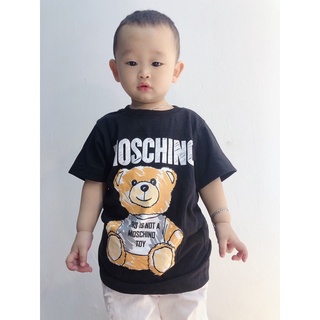 áo thun gia đình Thái lan chất cotton in hình gấu Mos, Ny, Le ví, Tôm My…