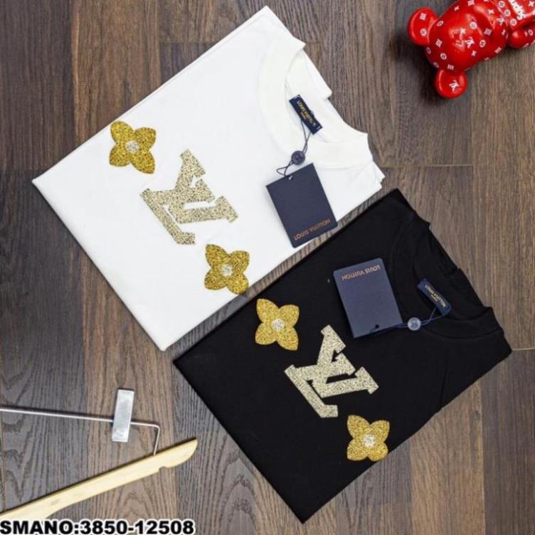 [Ảnh Thật] Áo phông Nam Lv Cao Cấp - Áo Phông Cổ Tròn LV Cho Nam