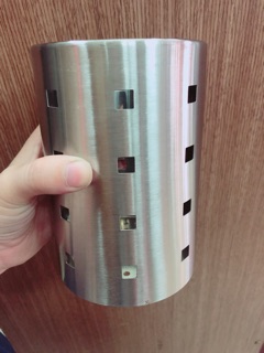 Ống đựng đũa size vừa (inox 201)