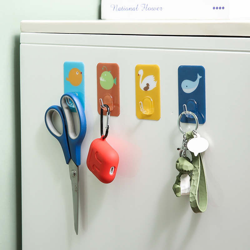 Móc treo đồ dán tường hình động vật đáng yêu tiện dụng