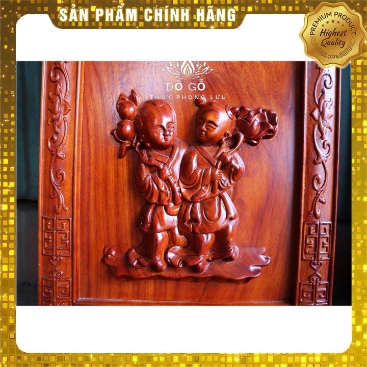 tranh tam đa gỗ hương đỏ-cao cấp sang trọng