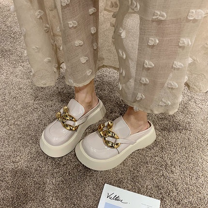 GIÀY OXFORD THẤP CỔ MŨI TRÒN GIÀY SỤC ULZZANG CÓ XÍCH ĐẾ BÁNH MÌ