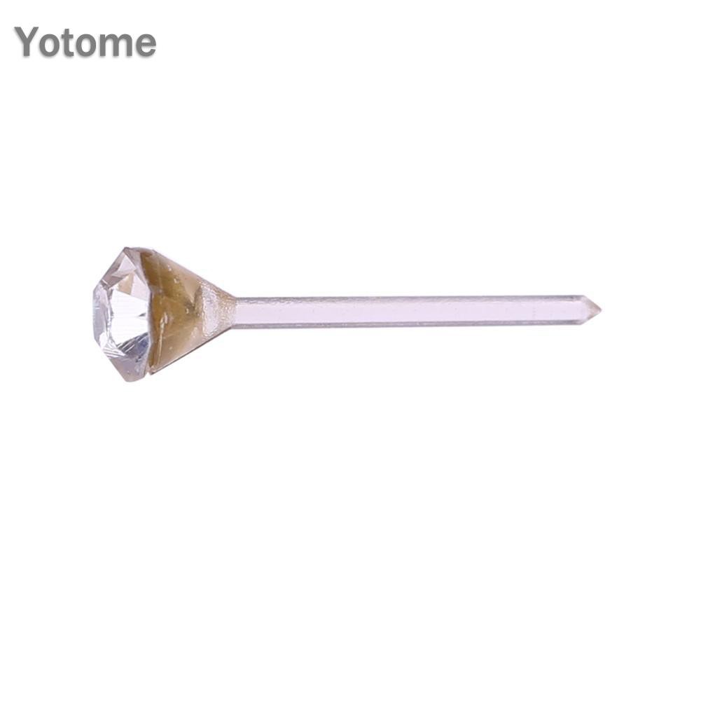 Set 20 đôi bông tai nhựa tròn dễ thương cho nữ