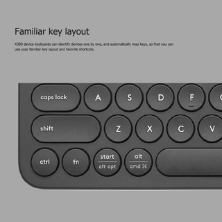 Logitech K380 Multi-Device Bluetooth Wireless