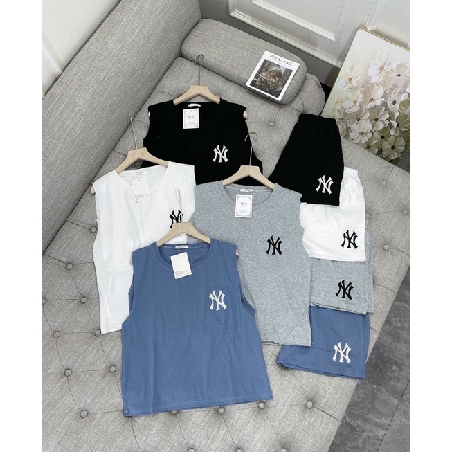 [GIÁ HUỶ DIỆT] Bộ Tanktop In Ngực Không Kèm Áo Trong - Set Thể Thao 3 Lỗ N.Y (video + ảnh thật) | BigBuy360 - bigbuy360.vn