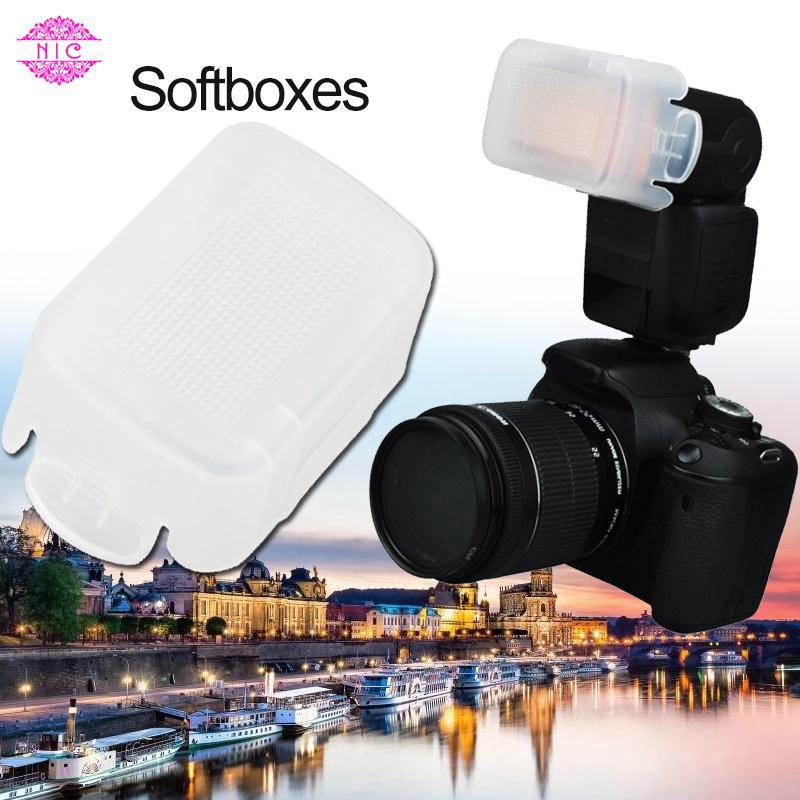 Hộp tản sáng trong suốt cho đèn flash máy ảnh