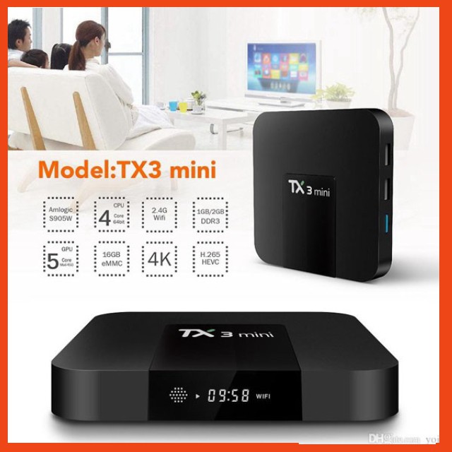 Chính hãng Android TV Box TX3 Mini-A Bảo hành 12 tháng