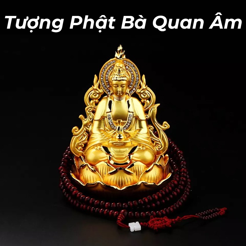 Tượng Phật Bà Quan Âm Dát Vàng, Tượng Quan Âm Bồ Tát Để Xe Ô tô