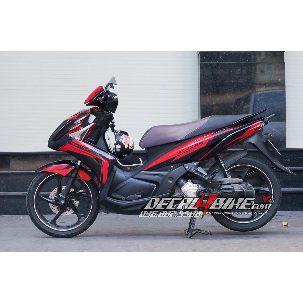 [D4B-Tem chuẩn xịn] Tem trùm xe NOUVO SX TRANSFORMER