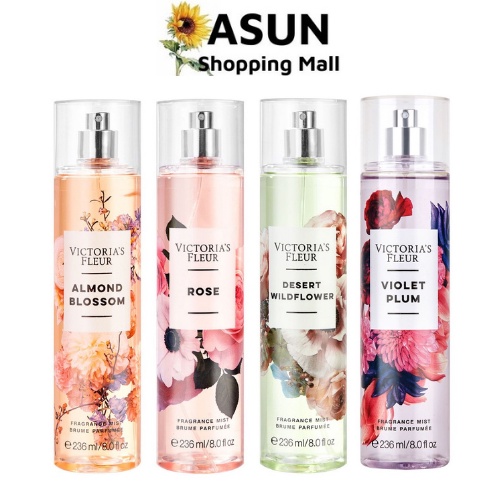 Xịt Thơm Body Victoria's Fleur Giữ Hương Thơm Sang Trọng, Quyến Rũ (125ml,236ml,250ml) LMN