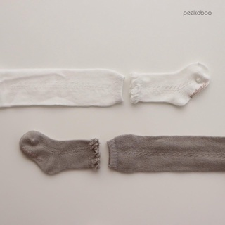 Set tất + quần tất Peekaboo
