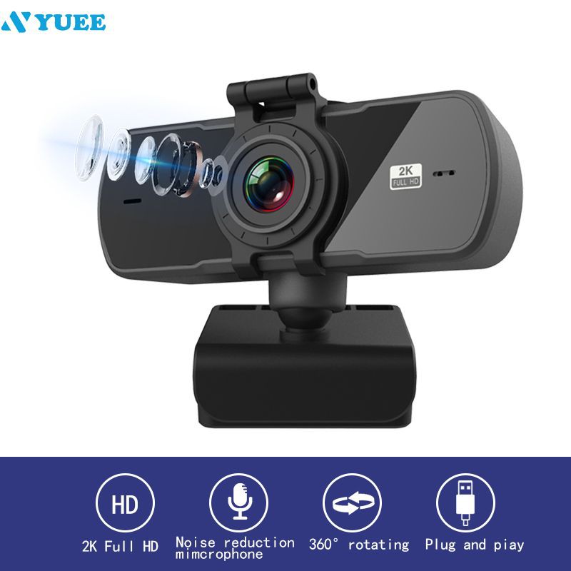 Webcam Tự Động 2k Hd Cao Cấp Cho Máy Tính