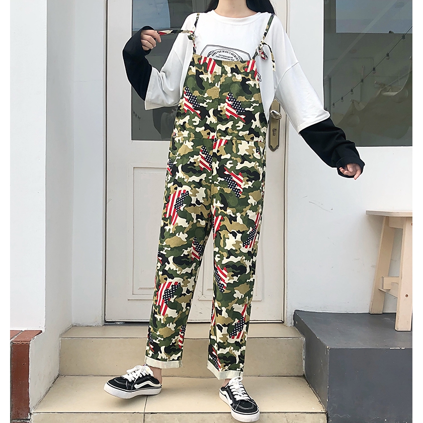 quần dài nữ họa tiết rằn ri thời trang phong cách hàn quốc