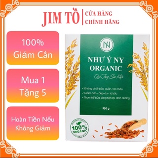 Bột gạo lứt giảm cân tách béo, bột gạo lứt như ý ny lợi sữa 950g shop Jim Tồ