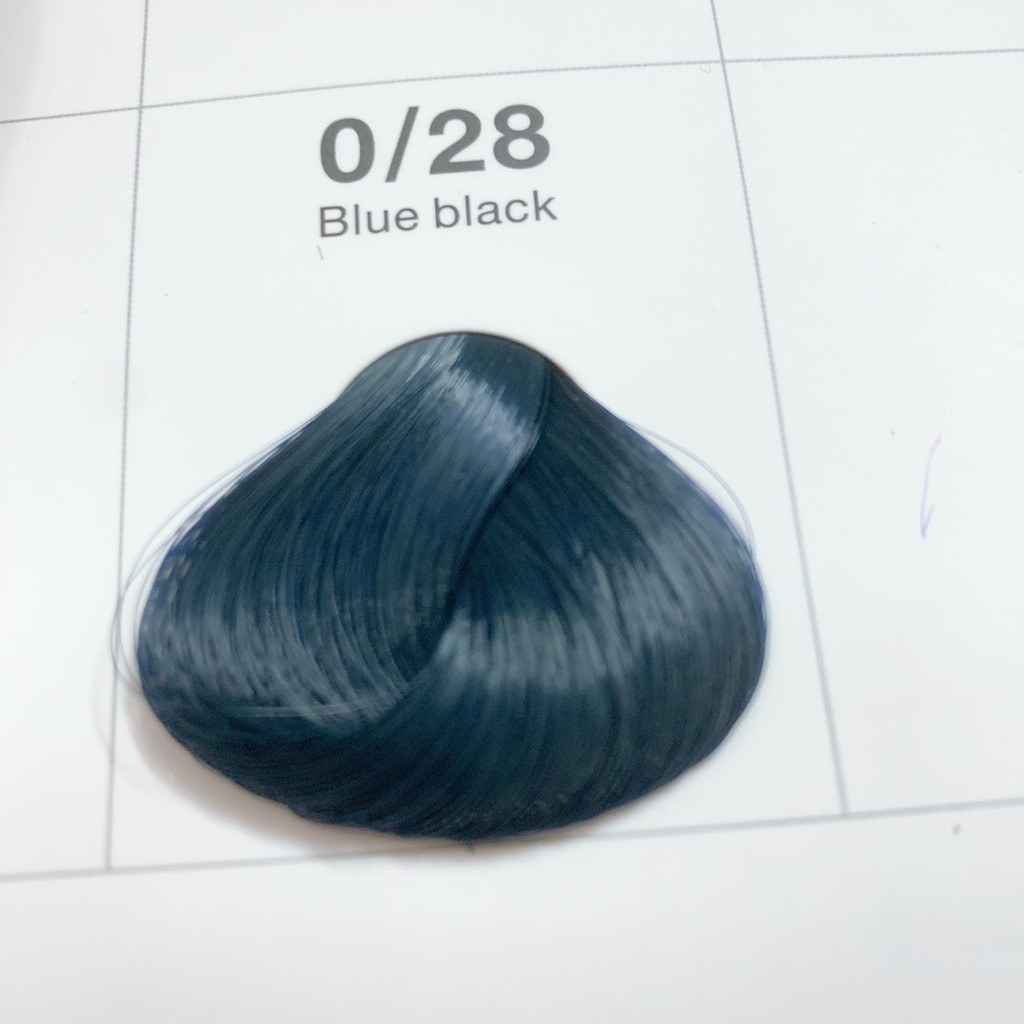 (tặng kèm oxy trợ nhuộm) Thuốc nhuộm tóc Nhật Bản Bibop Collagen - Màu xanh đen Blue Black | BigBuy360 - bigbuy360.vn