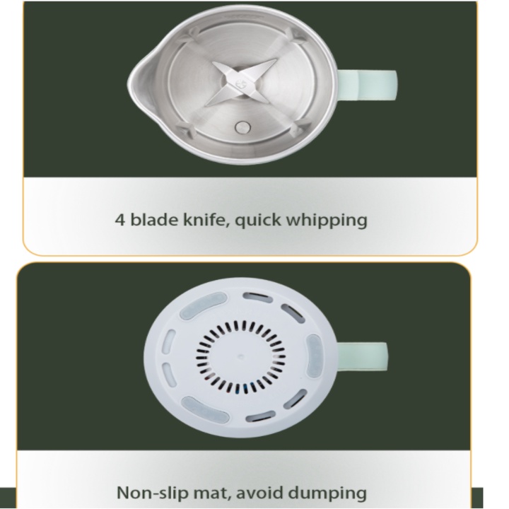 Máy làm sữa hạt Mini cao cấp HB-B12  Công suất: 500W - BẢO HÀNH 1 NĂM