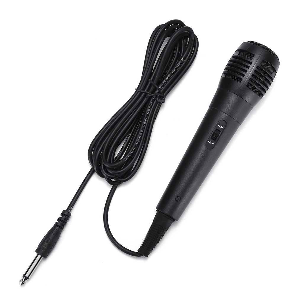 Micro Karaoke Có Dây Jack 6.5mm giá rẻ dài 3m