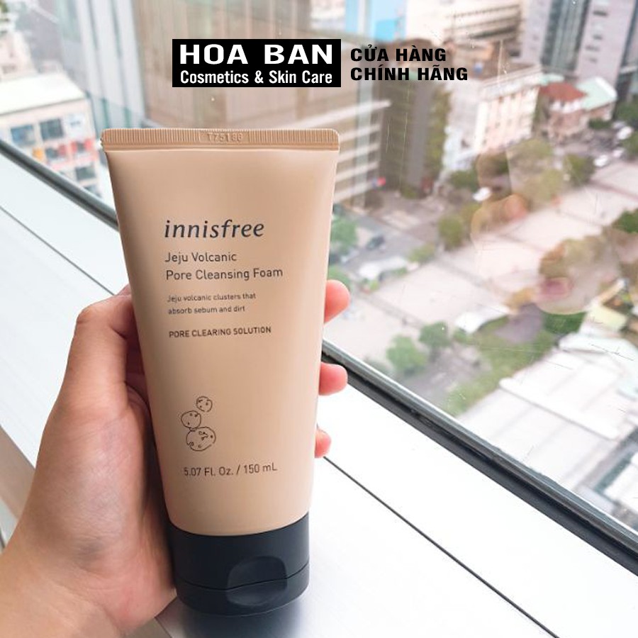 Sữa Rửa Mặt Tro Núi Lửa Innisfree Jeju Volcanic Innisfree Sạch Bã Nhờn Ngăn Ngừa Mụn