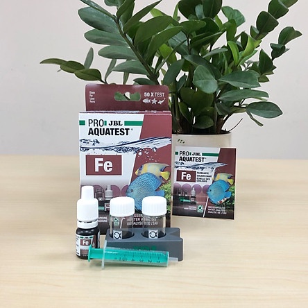 Test nhiều chỉ tiêu nồng độ trong nước gồm Oxy,Mg&Ca,Phèn Fe,Kali Dùng trong thủy sinh, thủy sản, ao nuôi Của Đức