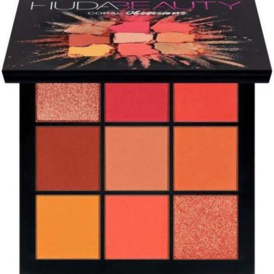 Bảng Màu Mắt Huda Beauty Obsessions Eyeshadow Palettes (Coral - Warm Brown - Electric - Mauve)