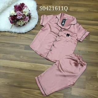 Đồ bộ pijama chất satin lụa