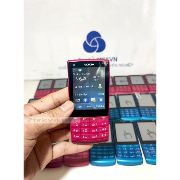 Điện thoại nokia x3 02 cảm ứng chính hãng tặng kèm sim 3g-Bảo hành 12 tháng