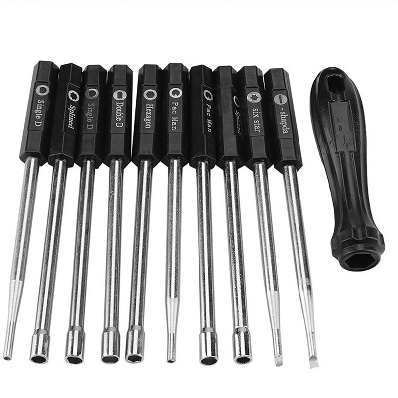 Set 10 Tua Vít Điều Chỉnh Bộ Chế Hòa Khí Cho Máy Cưa Xích