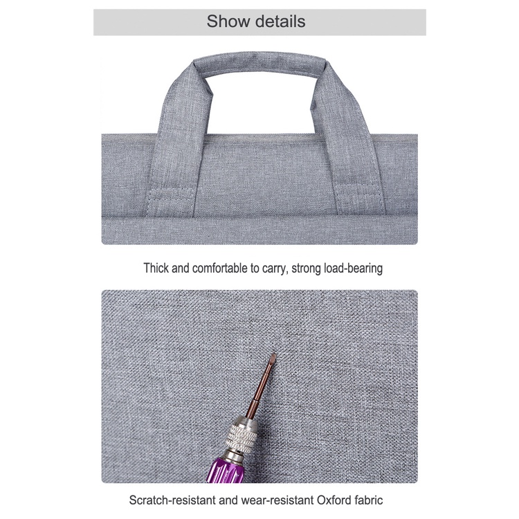 Túi đựng laptop chống nước 13 14 15 15.6 17.3 inch thích hợp cho Macbook Air Pro HP Huawei Asus Dell