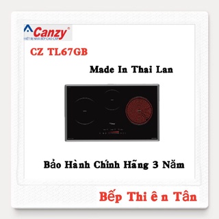 Bếp điện từ 3 nhập khẩu thái lan canzy cztl67gb