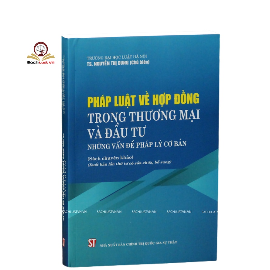 Sách - Pháp luật về hợp đồng trong thương mại và đầu tư