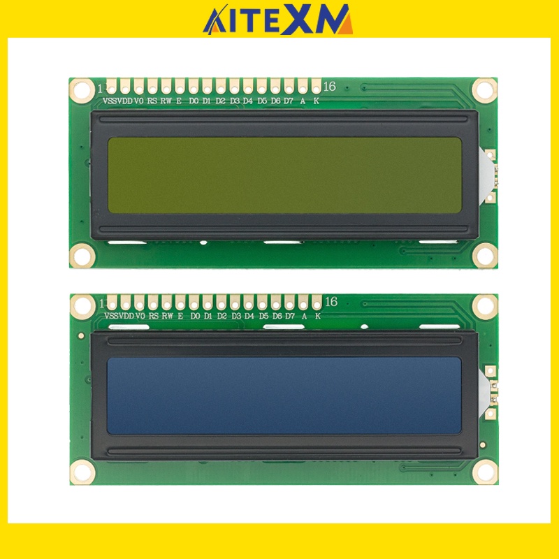 Mô Đun Điều Khiển Màn Hình LCD 1602 16x2 HD44780 LCD1602 1602 5V
