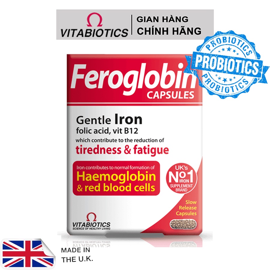 Sắt viên Feroglobin capsules