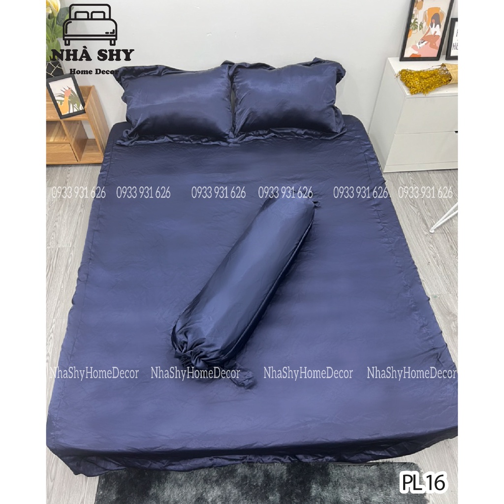 Set 3 món : grap + 2 vỏ gối nằm phi lụa Thái Tuấn cao cấp - nhiều màu và đủ size theo yêu cầu