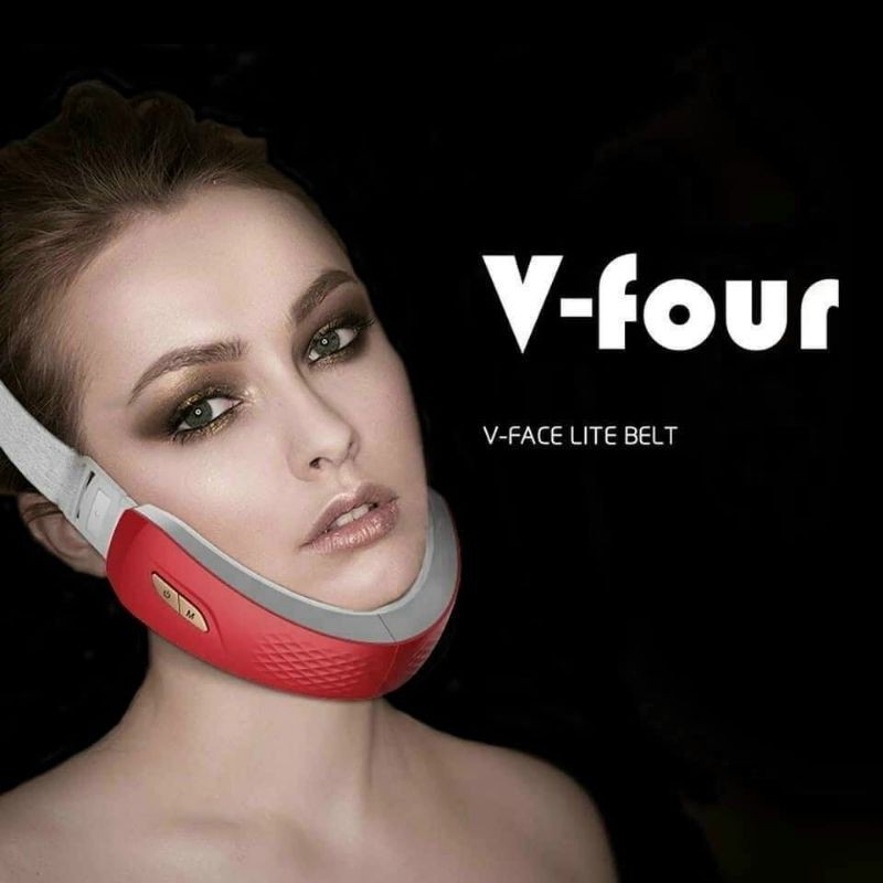 Máy xoá nọng cằm định hình khuôn mặt Vline và nâng cơ Vfour Face Slimmer Pro