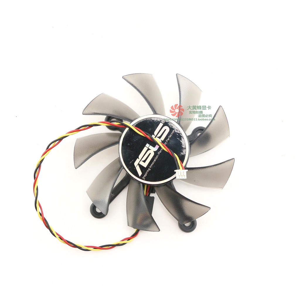 Bộ tản nhiệt card đồ họa Asus GT740 HD6570 HD6670 HD6670 HD6750 Quạt card đồ họa R128015BH 3 dòng