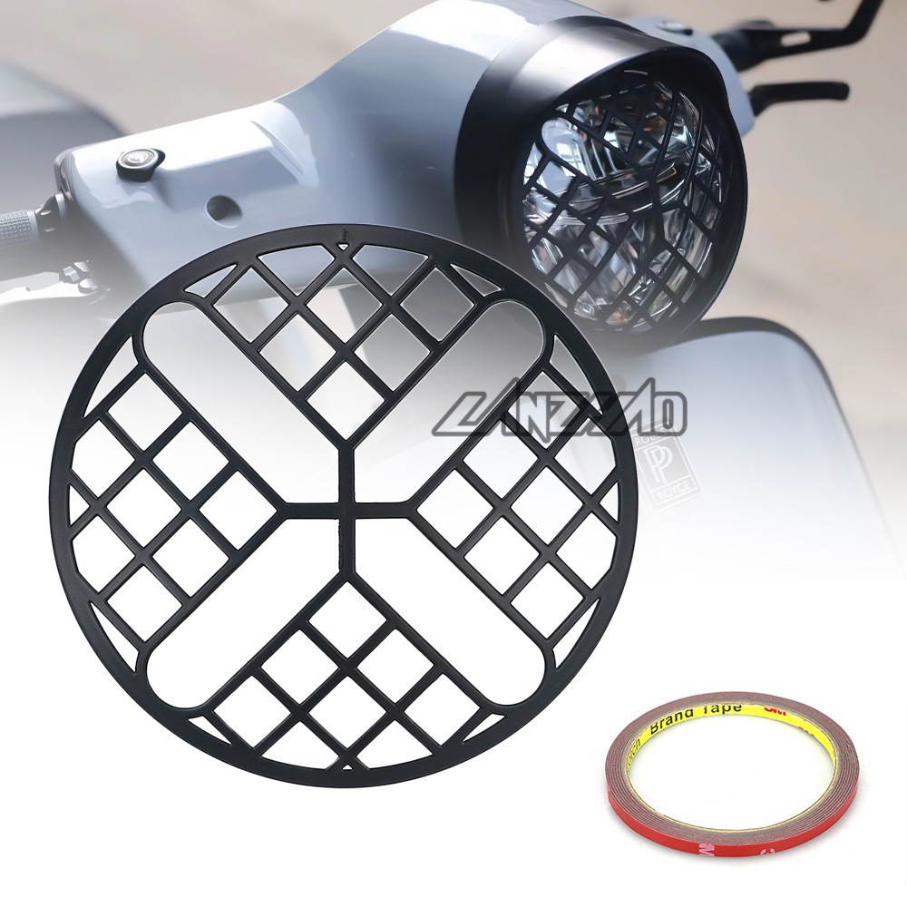 Ốp Bảo Vệ Đèn Pha Led Dành Cho Xe Máy Vespa GTS 300 250 2019-2022