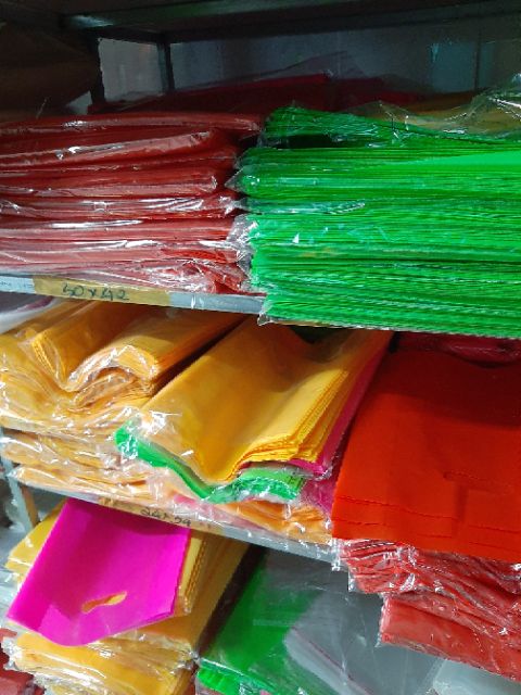 1kg Túi nilon bóng dẻo size tuỳ chọn