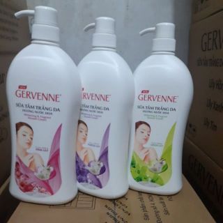 Sữa tắm trắng da Gervenne 900g