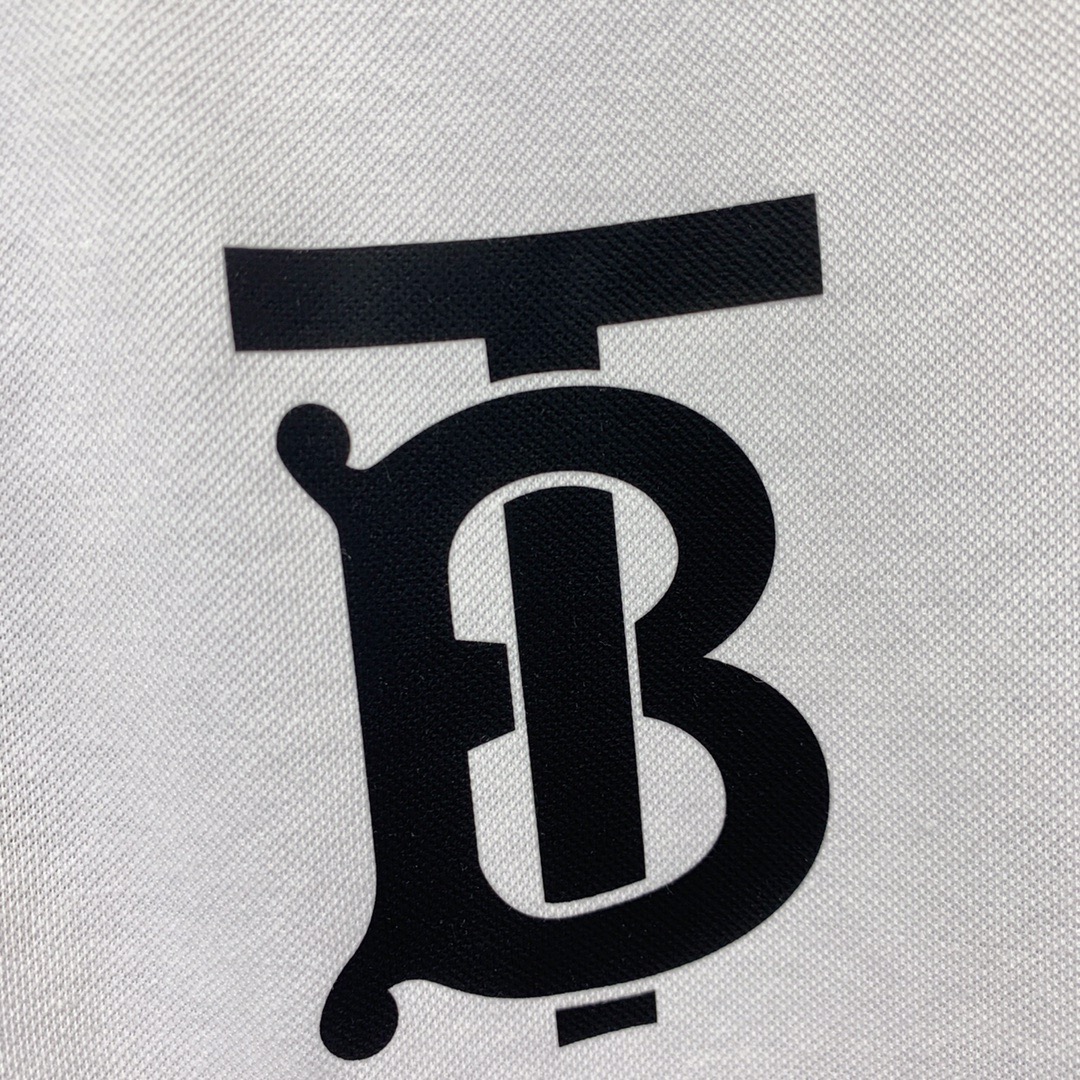 Bu1berr1 Áo thun polo in logo thời trang mùa hè năng động cho nam | BigBuy360 - bigbuy360.vn