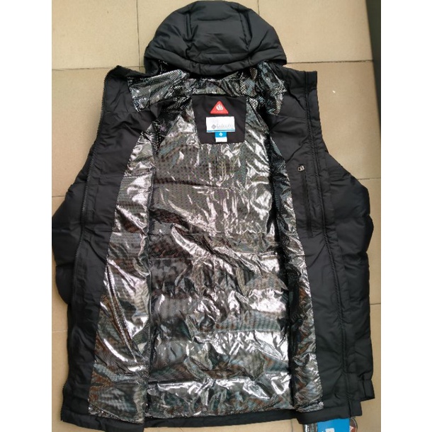 Áo ấm nam Columbia Omni Heat Đen