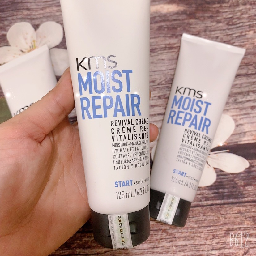 Kem dưỡng tóc hoặc kem xả khô KMS Goldwell Moist Repair Revival CREME 125ml