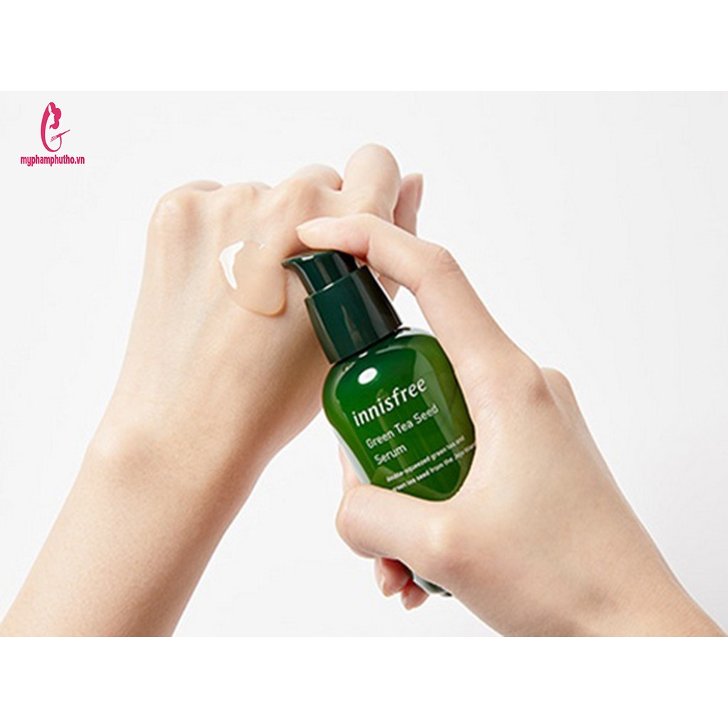 Tinh Chất Dưỡng Ẩm Sâu, Phục Hồi Da Mụn Innisfree Green Tea Seed Serum 80ml