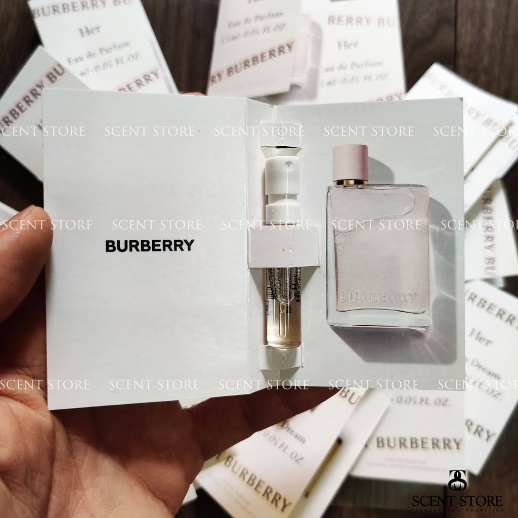 Scentstorevn - Vial chính hãng nước hoa Burberry Her Edp, Blossom, London Dream [1.5ml]