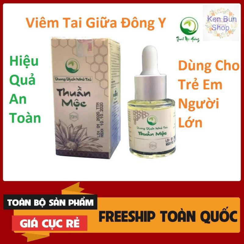 Viêm tai giữa cho bé và người lớn thanh_mộc_hương