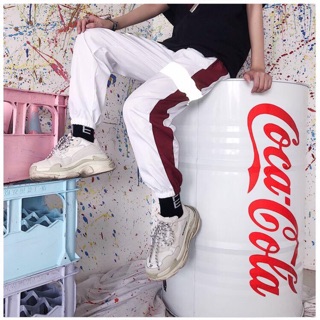Quần Jogger Dù Viền Phản Quang (Harajuku Pants)