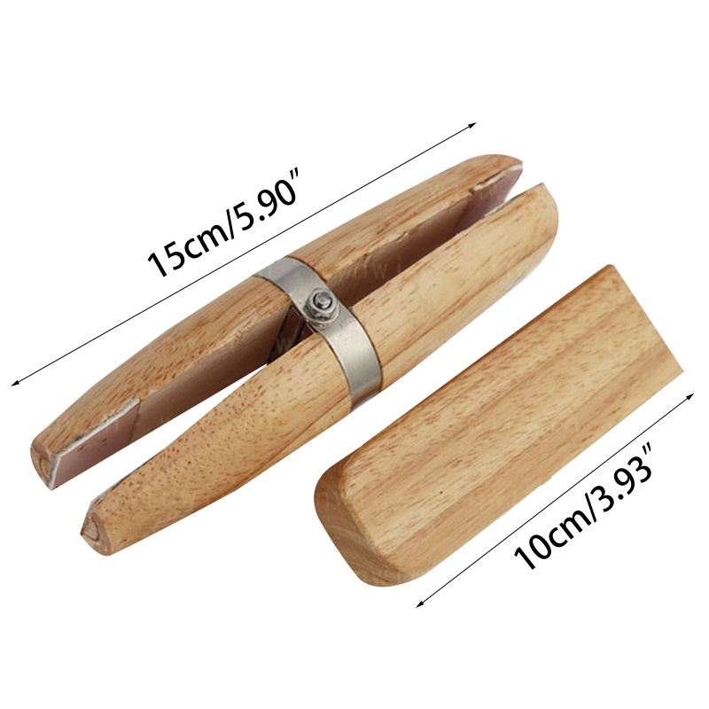 Kẹp Gỗ Dùng Làm Đồ Trang Sức Bằng Da Chuyên Dụng