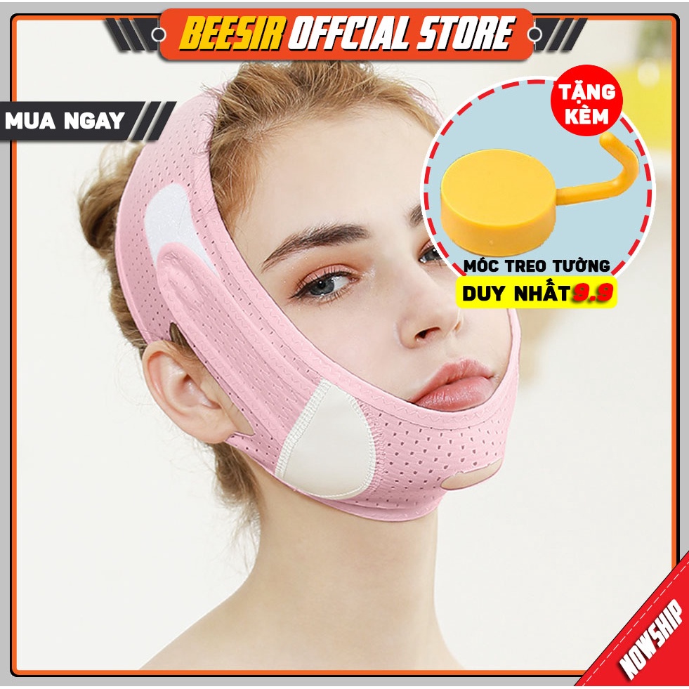 Đai Điều Chỉnh Nâng Cơ Thon Gọn Mặt V-line Mask Cao Cấp BEESIR
