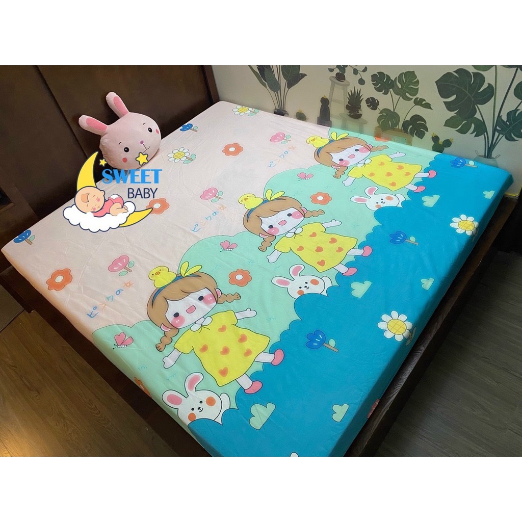 [Mã LIFEMALL2505 giảm 10% đơn 250K] Ga chống thấm cotton 100% LIDACO nằm trực tiếp chống thấm tuyệt đối, mặt vải mềm mát | BigBuy360 - bigbuy360.vn