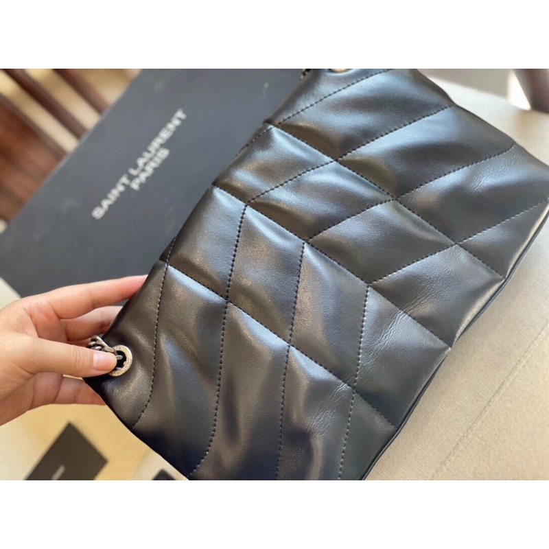 Túi xách Ysl sz 33 chất da thật da mềm, đường may siêu nét có ảnh thật